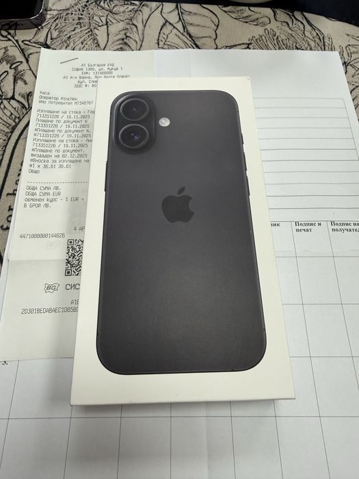 iPhone 16 128gb - чисто нови с 2 год. гаранция