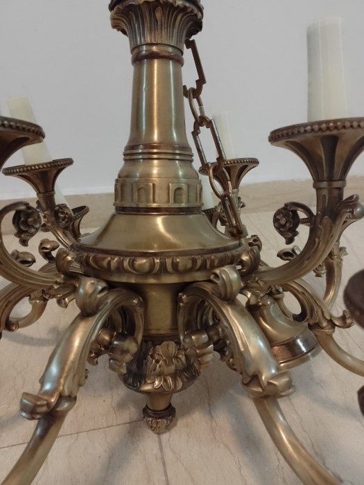 Spectaculos candelabru bronz