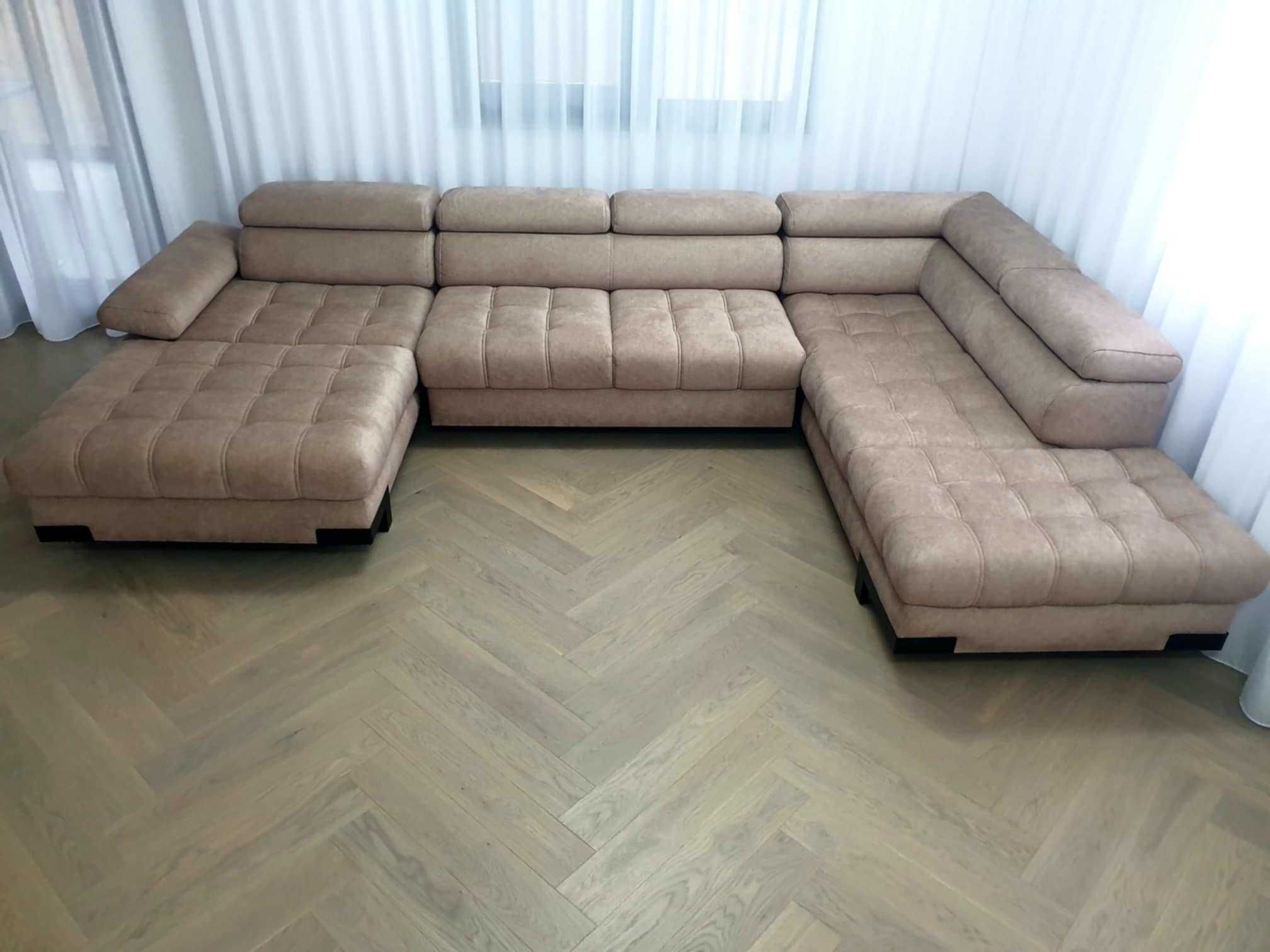 Canapea / Coltar extensibil NOU bej / cream