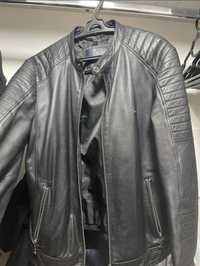 Кожаная куртка Pierre Cardin