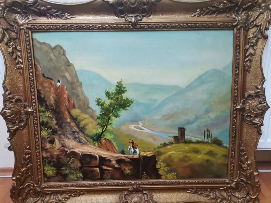 Vând tablou 86x77 pictură pe ulei