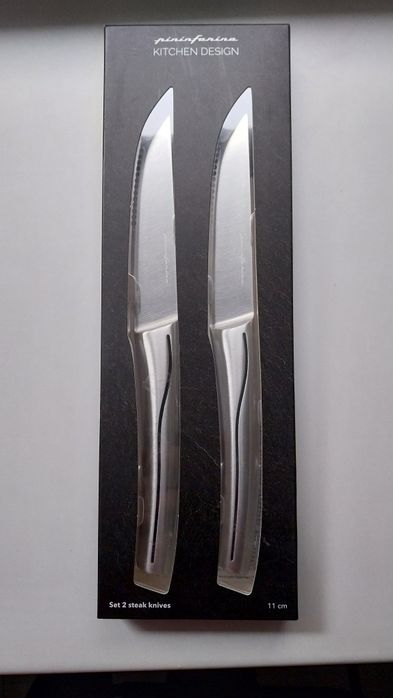Vand set 2 cuțite friptura, steak, Pininfarina, sigilate