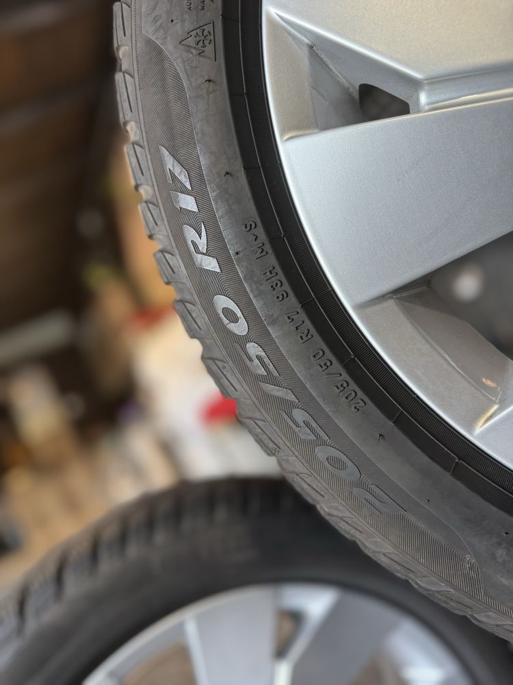 Set jante 17” originale Golf 8 + anvelope Pirelli