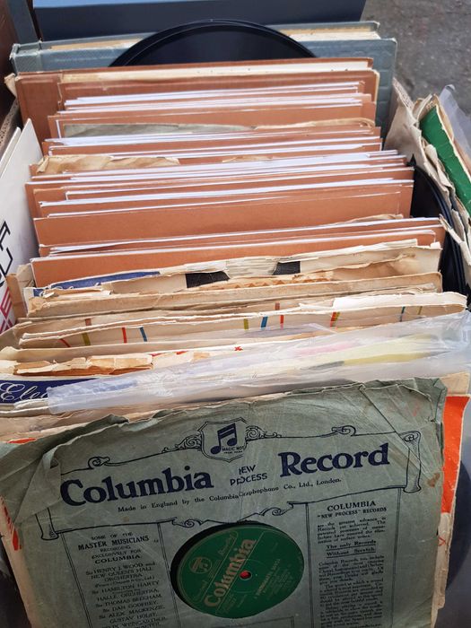 Discuri Ebonita Shellac 78 patefon gramofon RCA Electrecord Columbia