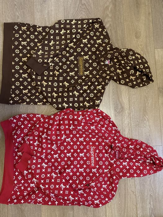 SUPREME Louis Vuitton hoodie