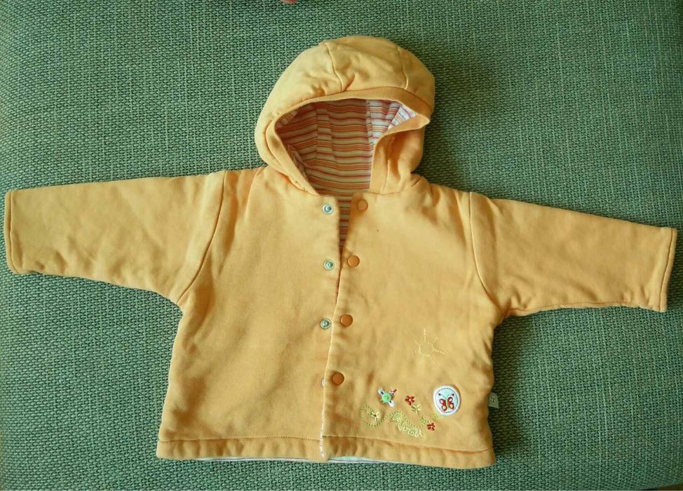 Лот бебешки жилетки за момиче, размер 62 (L), 2-4 месеца