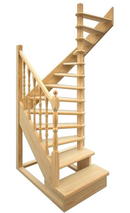 Лестница междуэтажная новая