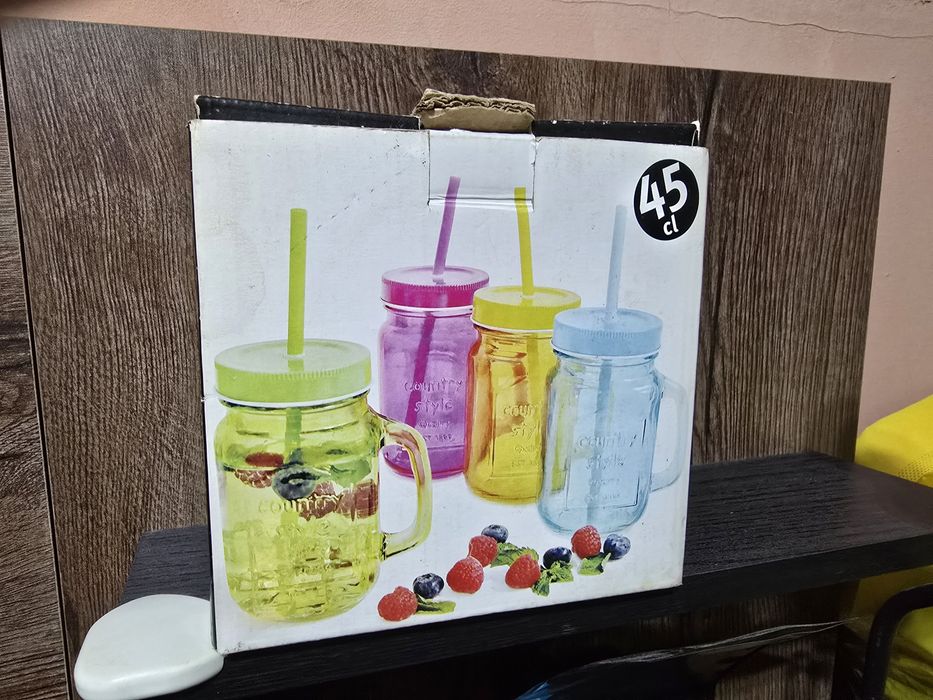 Set de 2 cani colorate