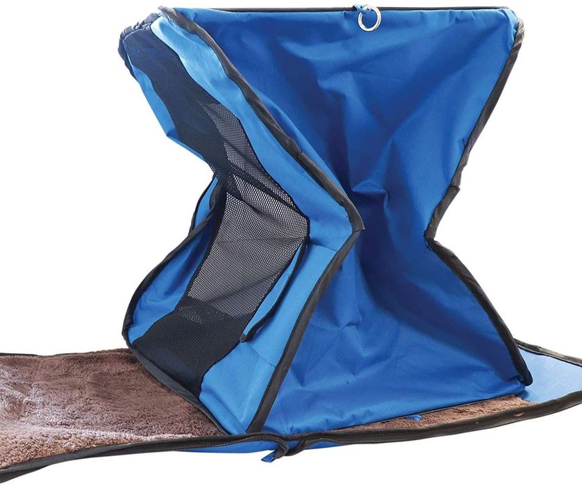 Geanta transport animale companie, caine, pisica 42x58x42cm, pliabila