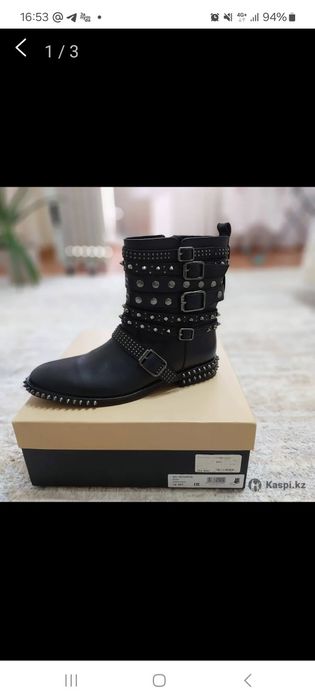 Ботинки натуральная кожа