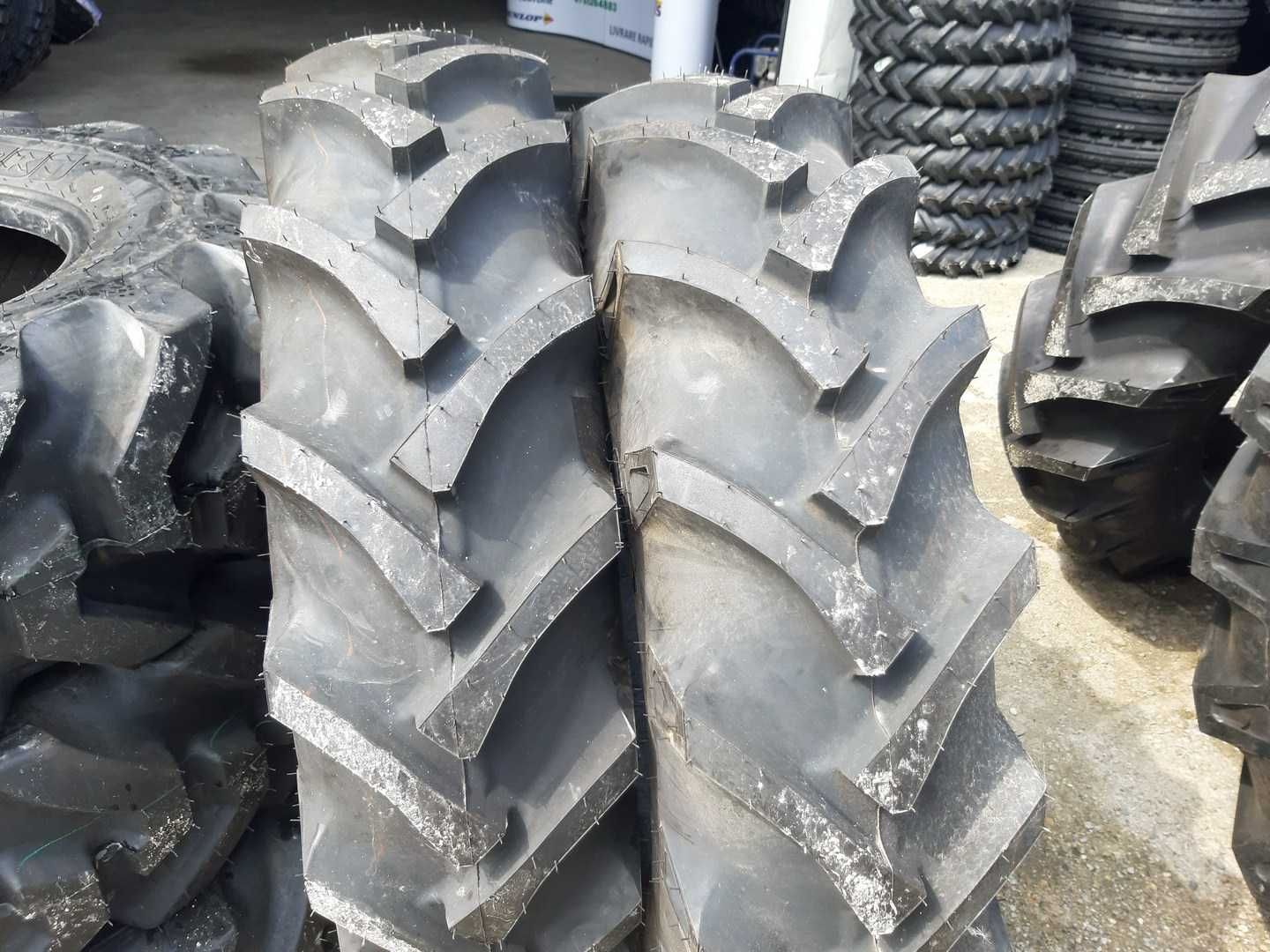 11.2-24 Anvelope noi marca BKT de tractor fata cu 8PLIURI