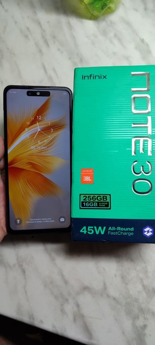 INFINIX NOTE 30, 16/256 Gb, Срочно, В хорошем состоянии.