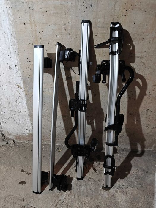 2xSuport auto Thule Proride 591 / Bare transversale / Kit 1406