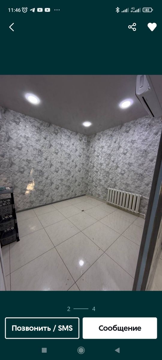 Chilonzor 10 kvartl 46 m2 ofes ijaraga beriladi