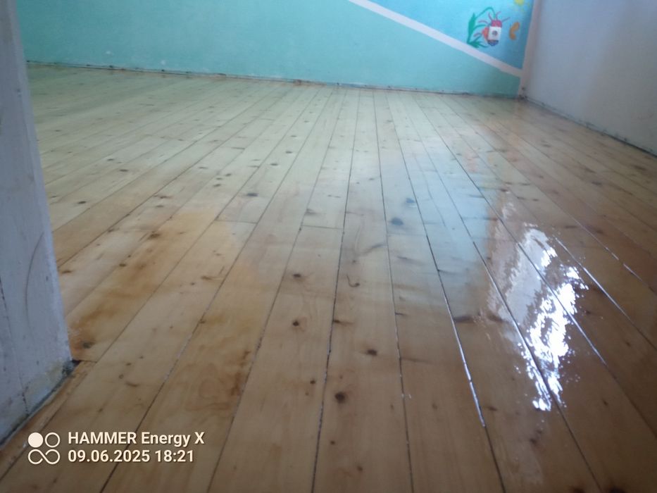Безпрахово циклене на паркет и дюшеме 30лв
