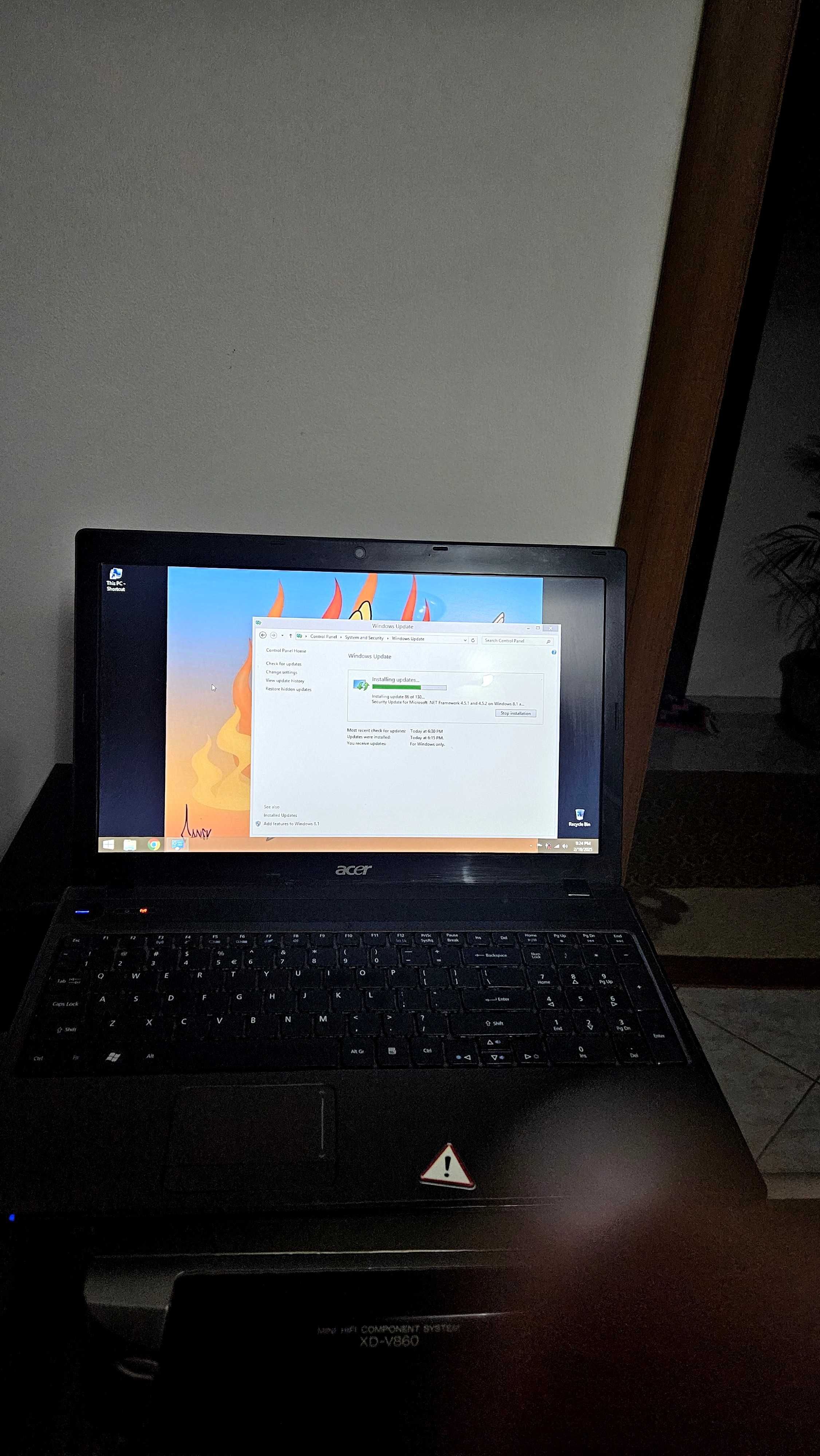 Laptop acer aspire 5742g 374g50mnkk