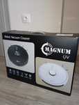 Прахосмукачка робот MAGNUM UV - UVC лампа, HEPA, бяла