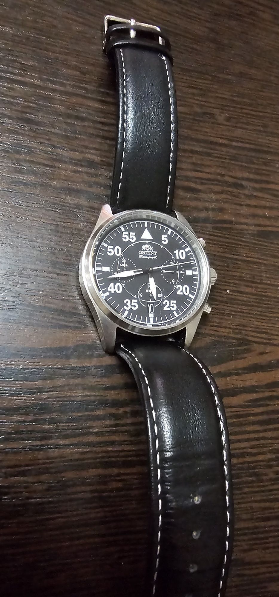 Orient pilot chronograph часы