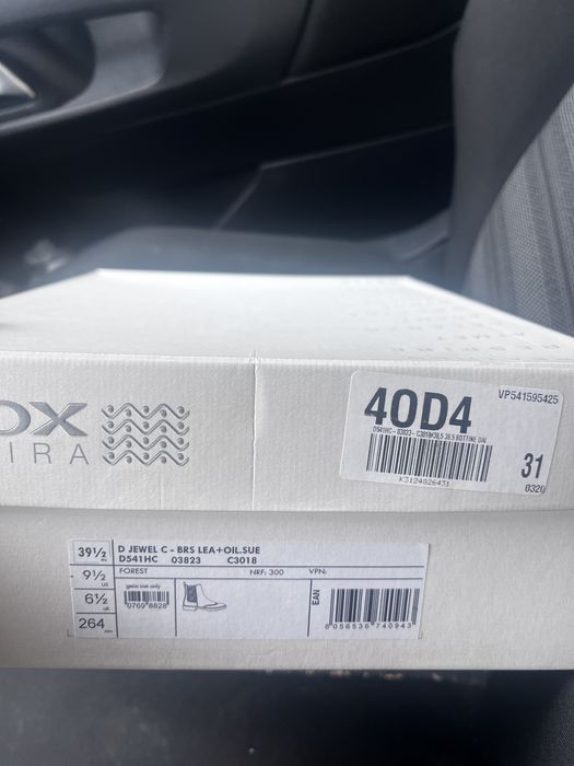 Ghete Geox din piele noi 39,5