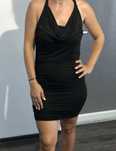 Rochie neagra eleganta