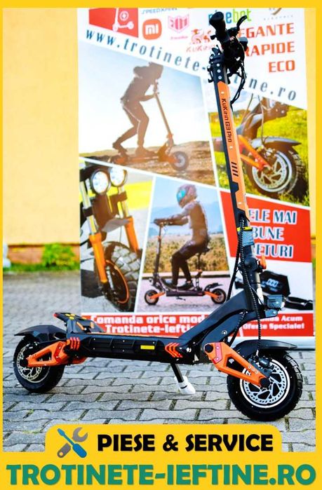 Trotineta Electrica KuKirin G3 PRO Dual Motor Off-Road, Autonomie 80