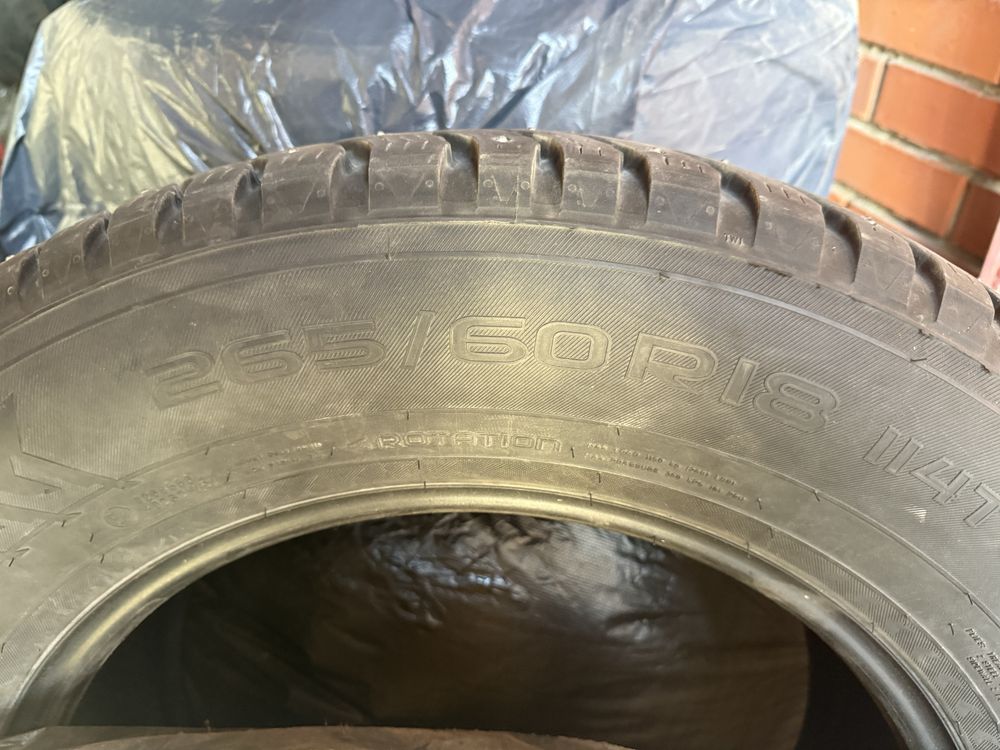 Зимние шины Nokian 265/60/18