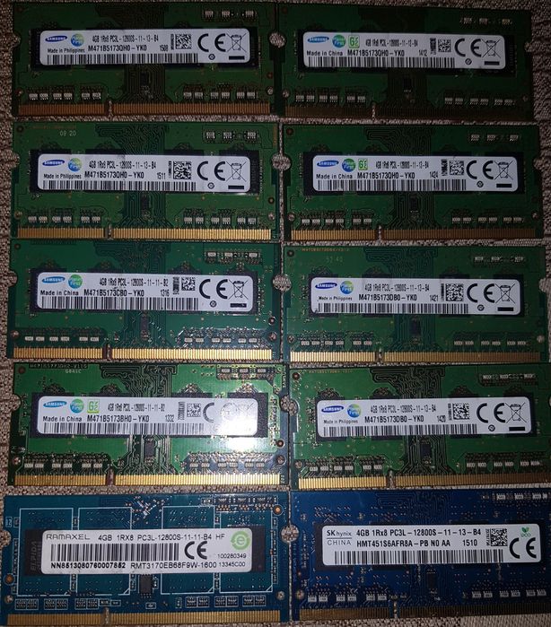 Kit memorie 2x4Gb 2x8Gb Ddr3 L laptop.. ieftin