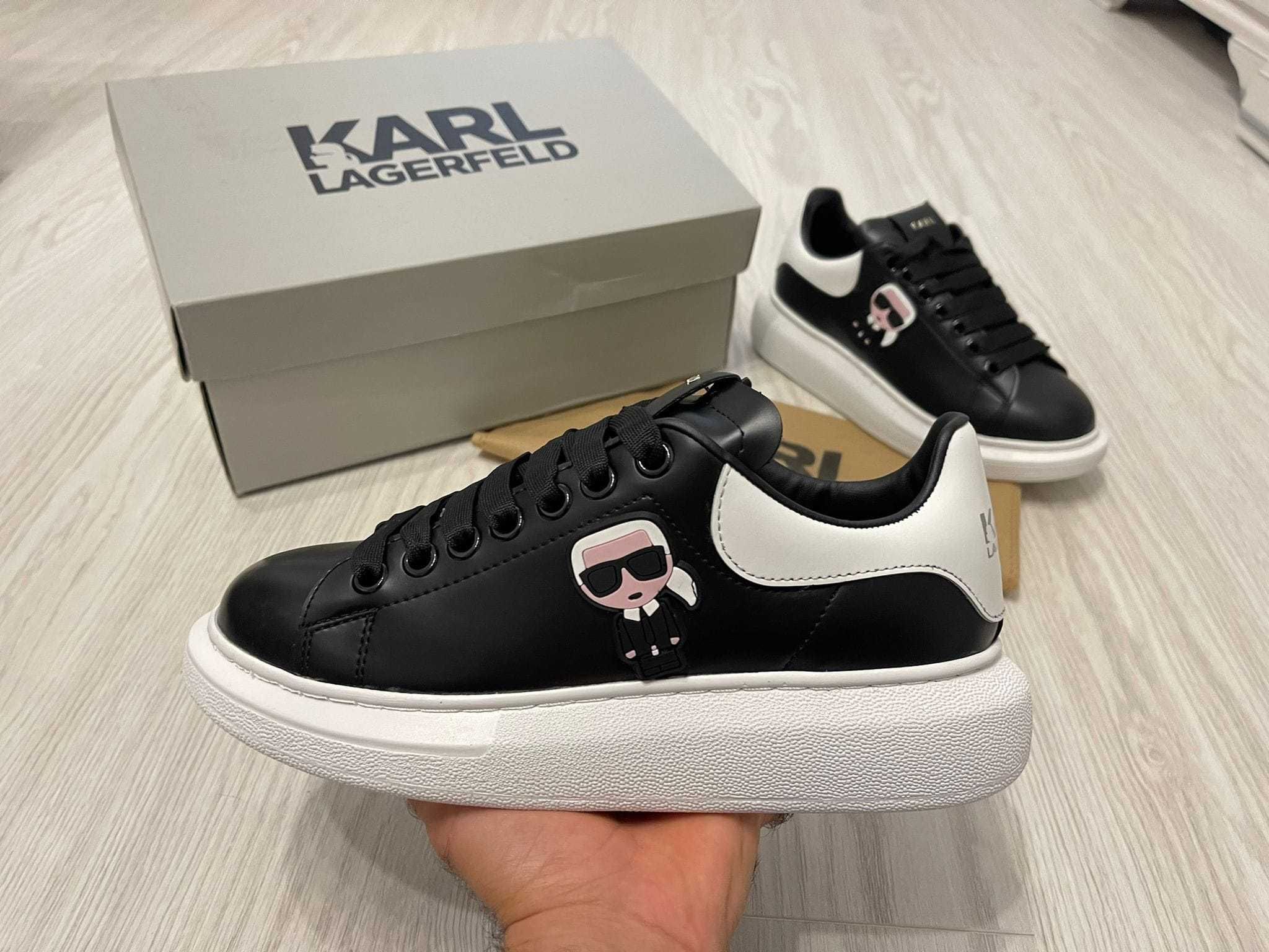 Karl Lagerfeld Negru Full Box (Verificare Colet)