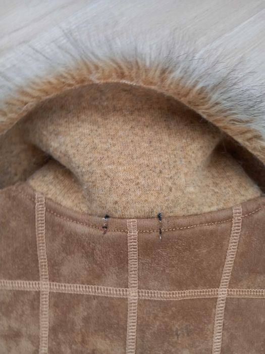 Дамско кожухче от еко кожа