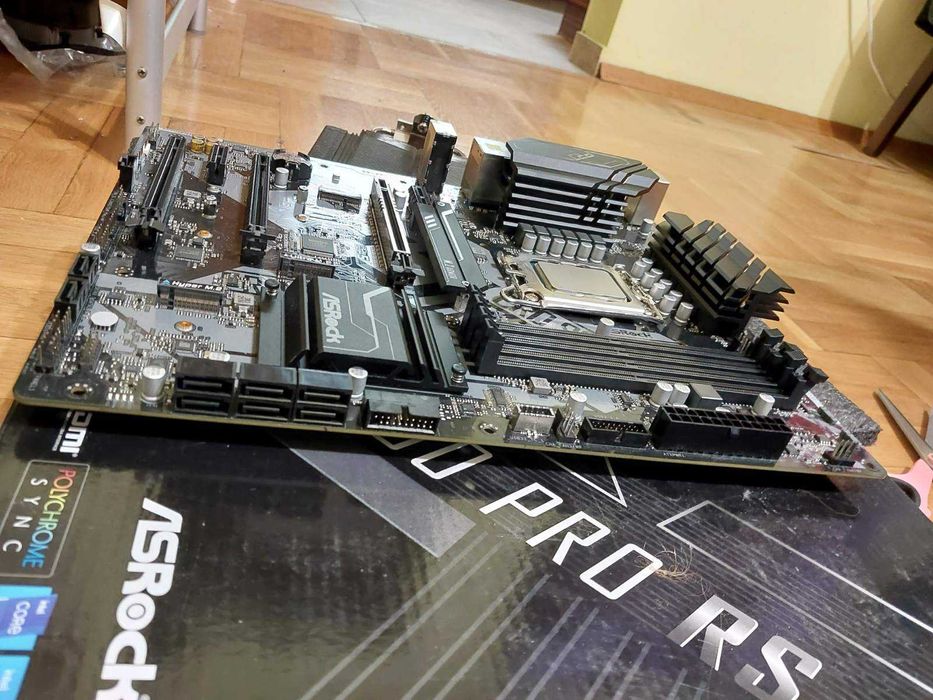 Intel Core i5-13600KF + AsRock Z690 Pro RS DDR4 (с гаранция)