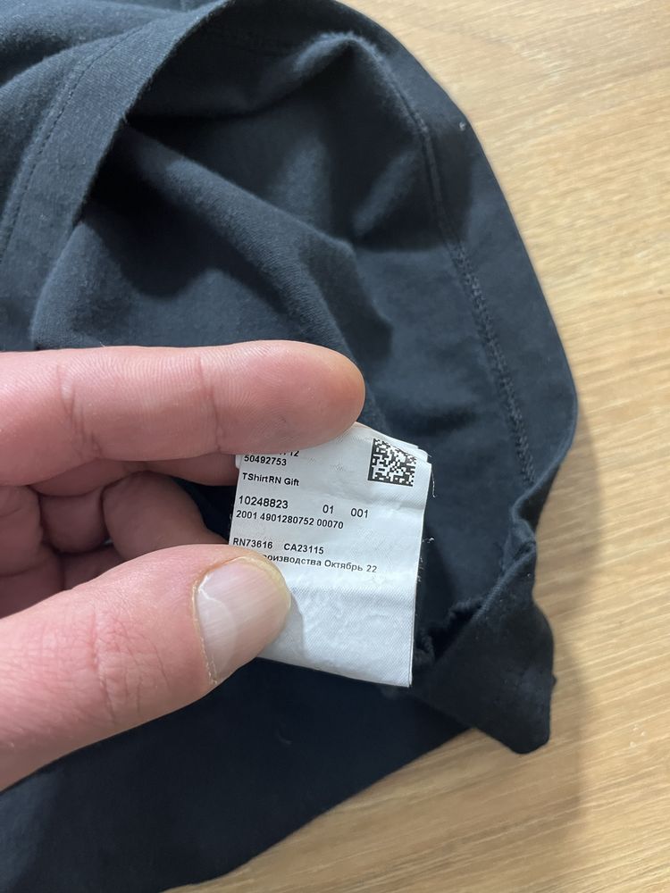 Hugo Boss T Shirt RN Gift мъжка тениска размер L