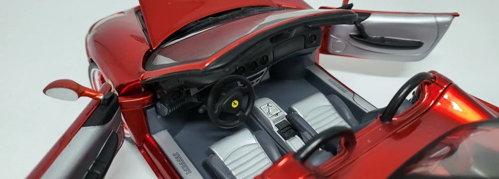 Machetă Ferrari 360 Spider 1/18 Hotwheels