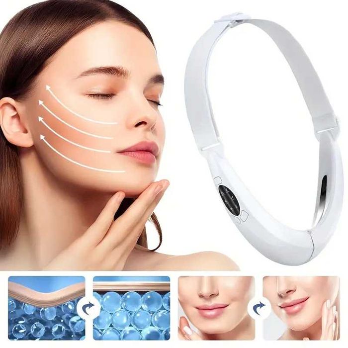 Уред за терапия на лице и двойна брадичка EMS V face beauty meter