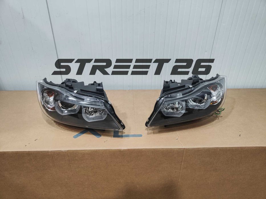 Faruri Xenon U-Led 3D BMW Seria 3 E90 E91 (2005-2008) Negru