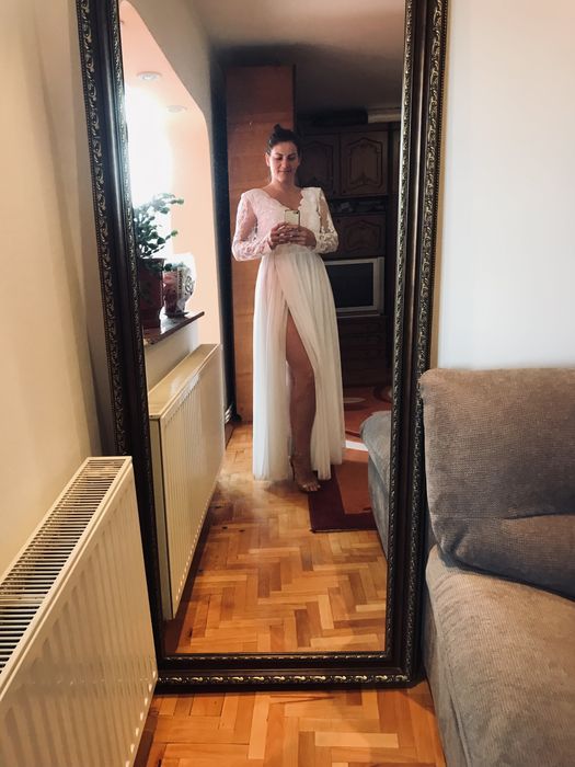 Rochie albă de cununie