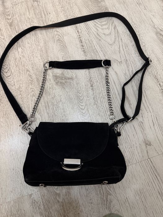 Сумка натуральный замша