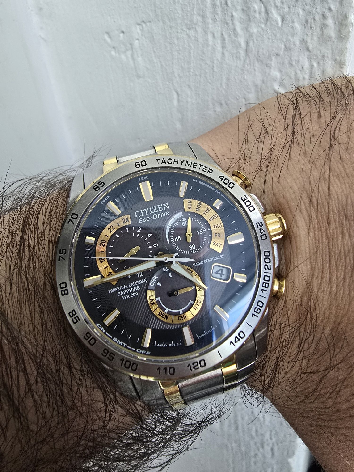 Citizen at 4004-52e , radio controlat ! Nu omega,seiko,tissot,fossil!