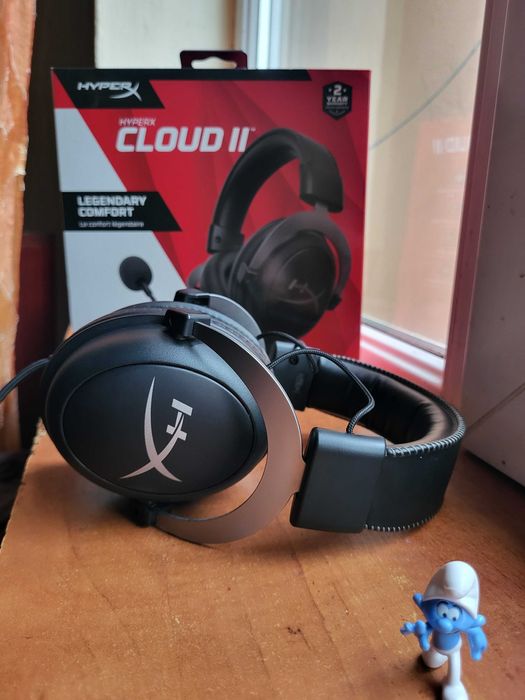 Casti Gaming HyperX Cloud 2  la cutie - 7.1 Surround - Impecabile