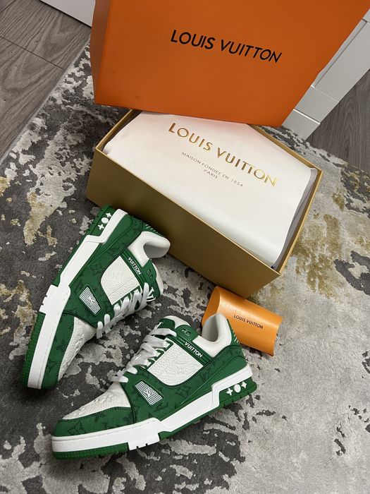 Adidasi Louis Vuitton Trainers ! Piele naturala!Poze reale !