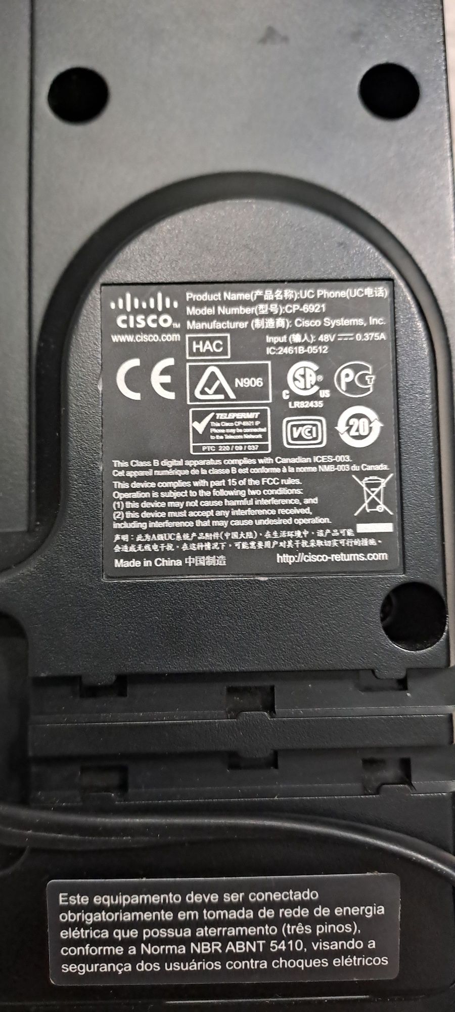 Продам IP телефоны Cisco CP-6921-C-K9