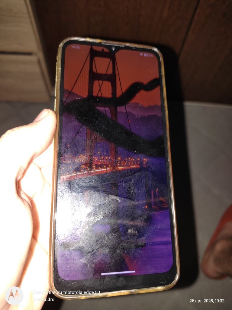 Telefon Motorola g9 play terminat de soartă+încărcător cu fir+2 huse..