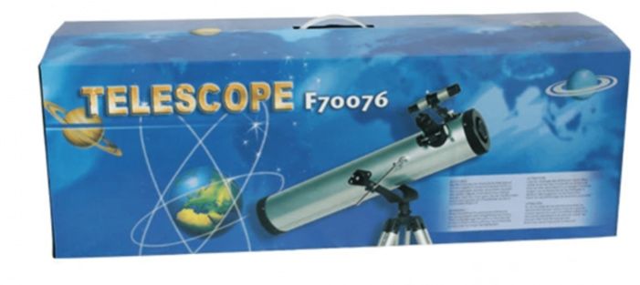 F 70076 - рефлекторен астрономически телескоп, 350x увеличение, 700mm