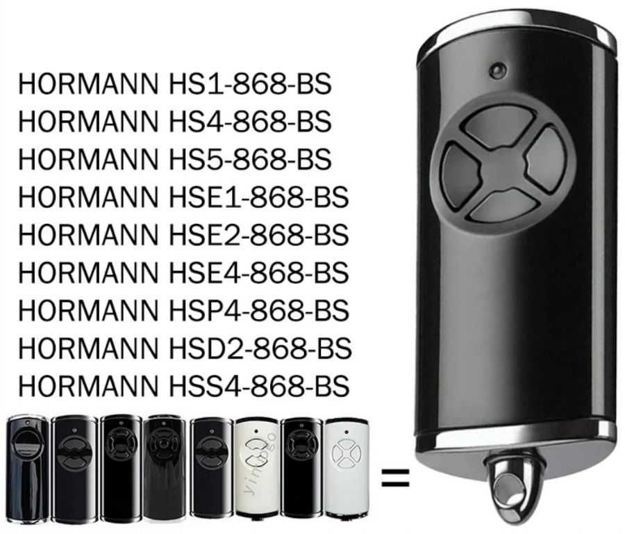 Дистанционо HORMANN BiSecur 868MHz HSE4 HS1 HS4 HS5 HSE2 HSE5 HSE1 HSP