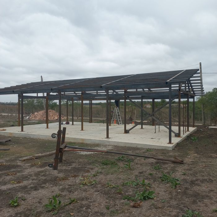 Метални конструкции заварки термо панели