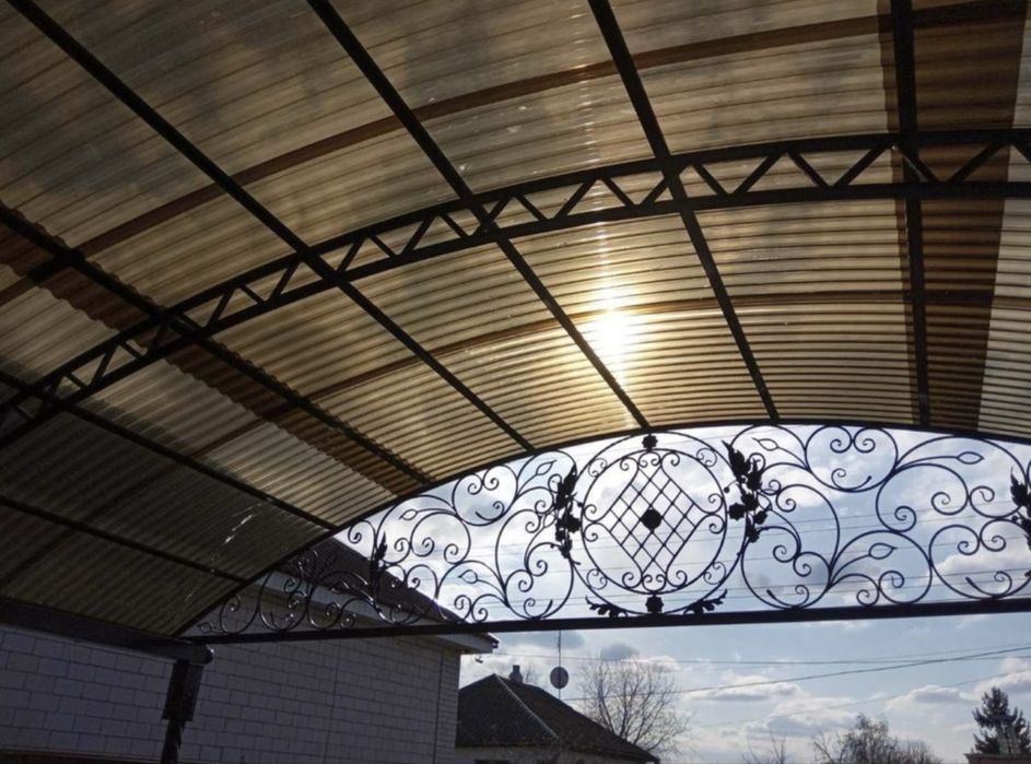 Прозрачный Поликарбонат Сотовый Полигаль Профнастил Монолитный Шифер