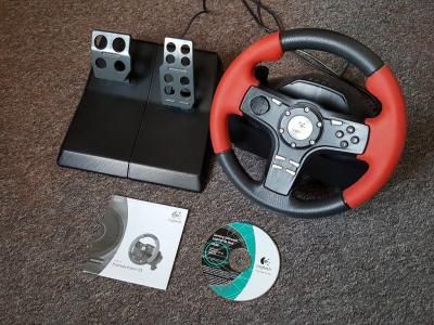 Logitech simulyator rul bor kompyuter playstation uchun