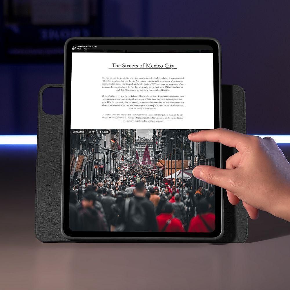Esr shift magnetic калъф за ipad pro 13" (2024) черен