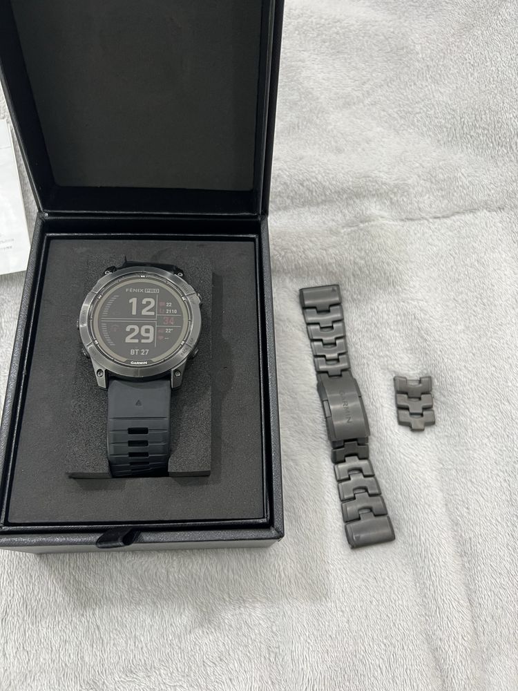 GARMIN 7X pro sapphire solar edition carbon gray