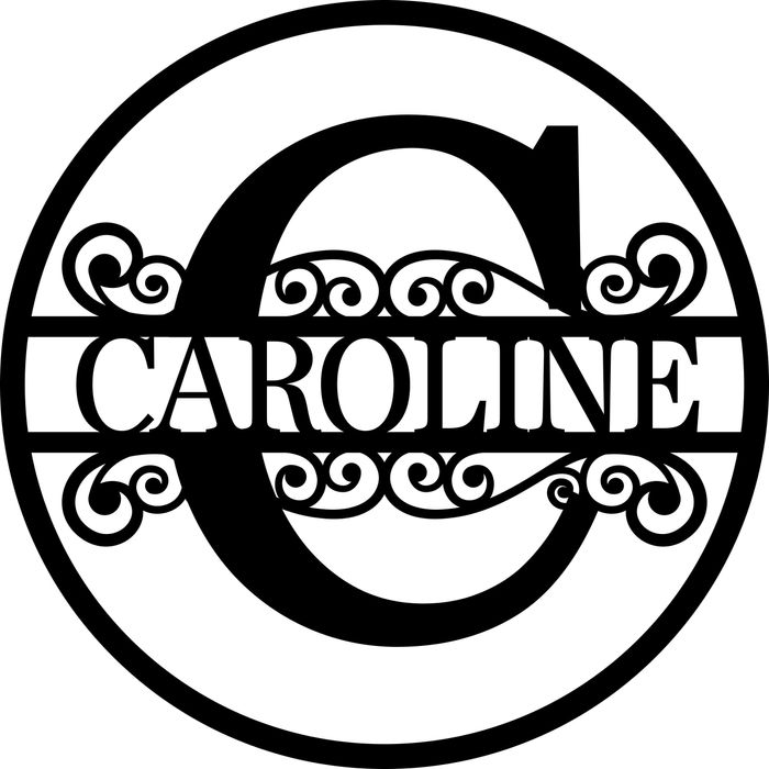 Nume, logo metalic CNC laser