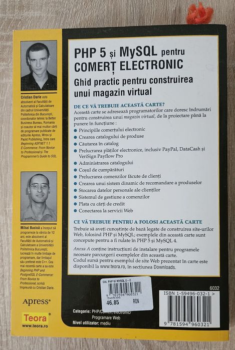 Ghid de e-commerce: PHP 5 și MySQL pentru comert electronic